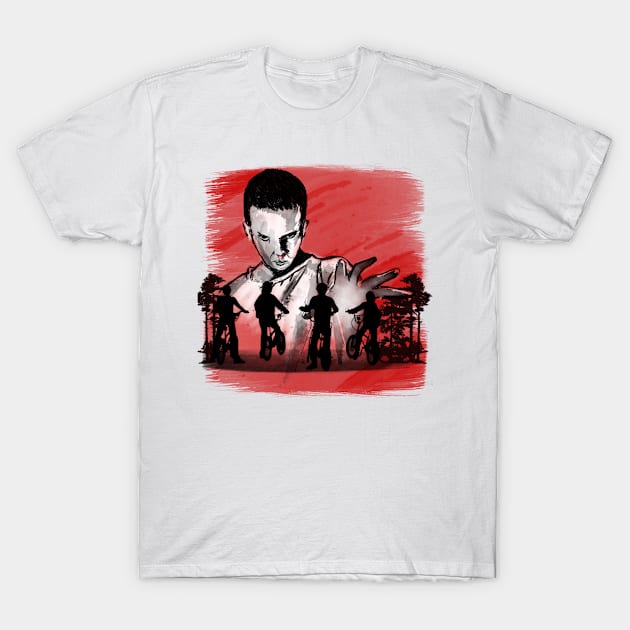 eleven's powers T-Shirt by Nongio94